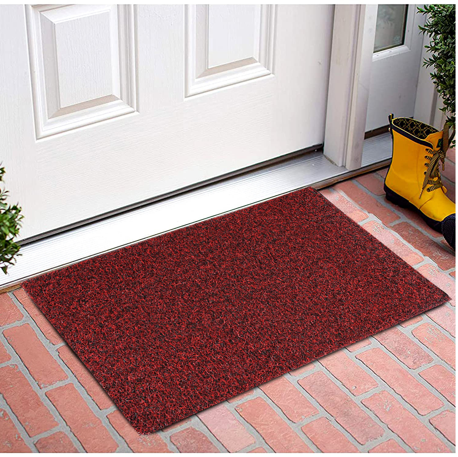 Kuber Industries Indoor Outdoor Anti-Slip Door Mat, Welcome Mat, 24