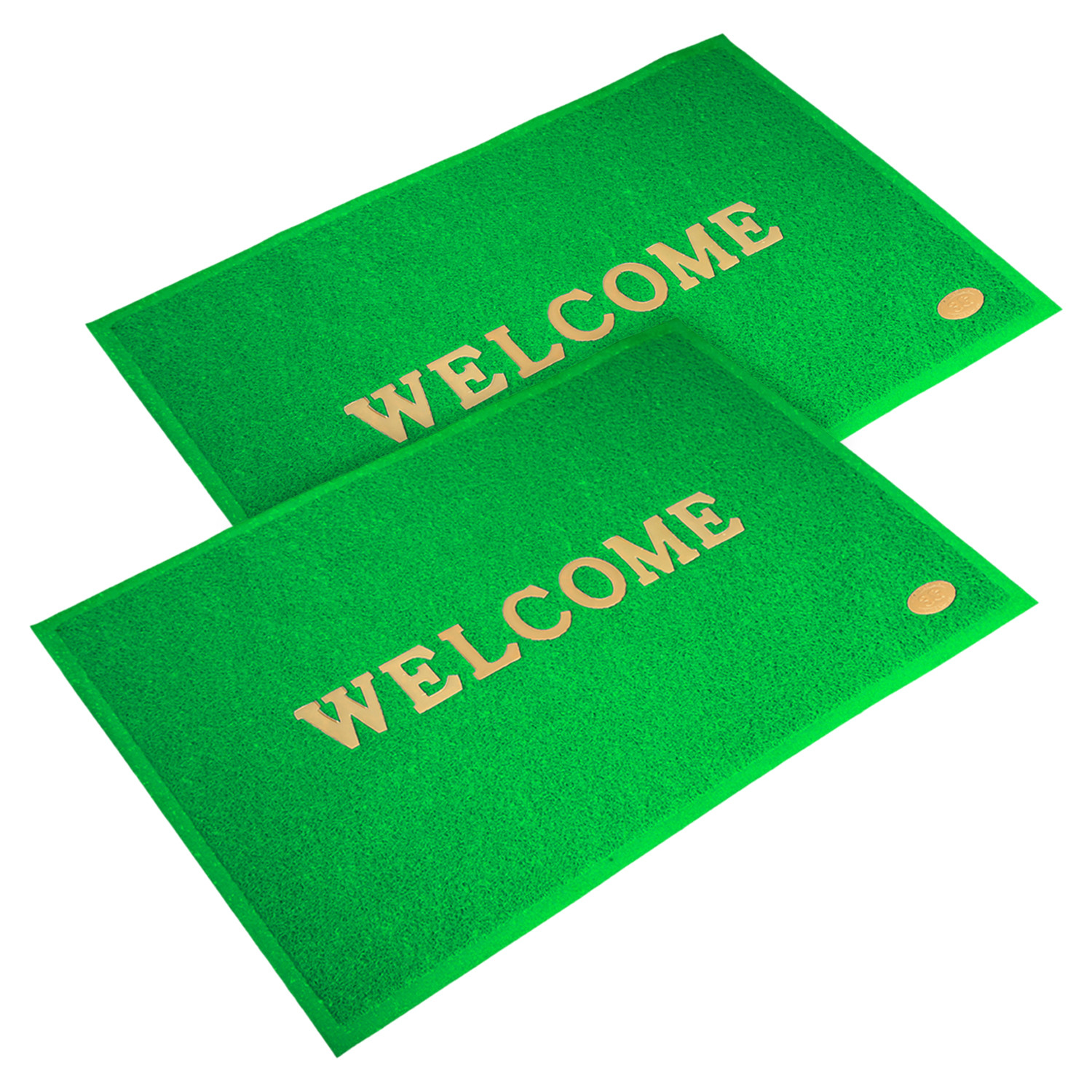 Kuber Industries Indoor Outdoor Anti-Slip Welcome Rubber Door Mat, Welcome Mat, 23