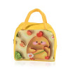 Insulated Kids Lunch Bag with Zip Closure &amp; Handle | Leakproof Lunch Bag for Kids Girls &amp; Boys | Lunchbag for Kids for School &amp; Picnic | YJ-2-YEL | Chick Design - Yellow