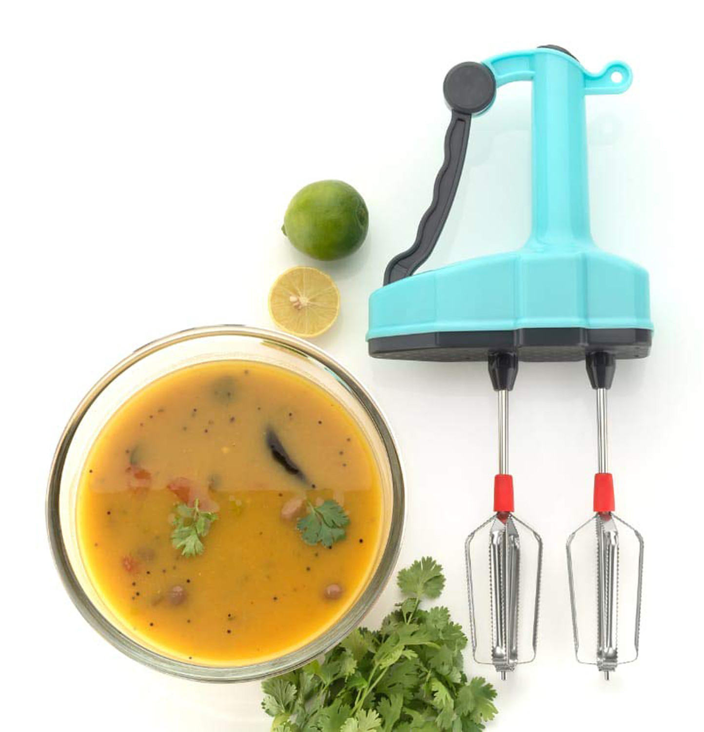Kuber Industries Jumbo Power Free Hand Blender & Beater in Kitchen appliances with high Speed Operation in Multi Colors (Egg & Cream Beater, Milkshake, Soup, Lassi, Butter Milk Maker)-KUBMRT11693