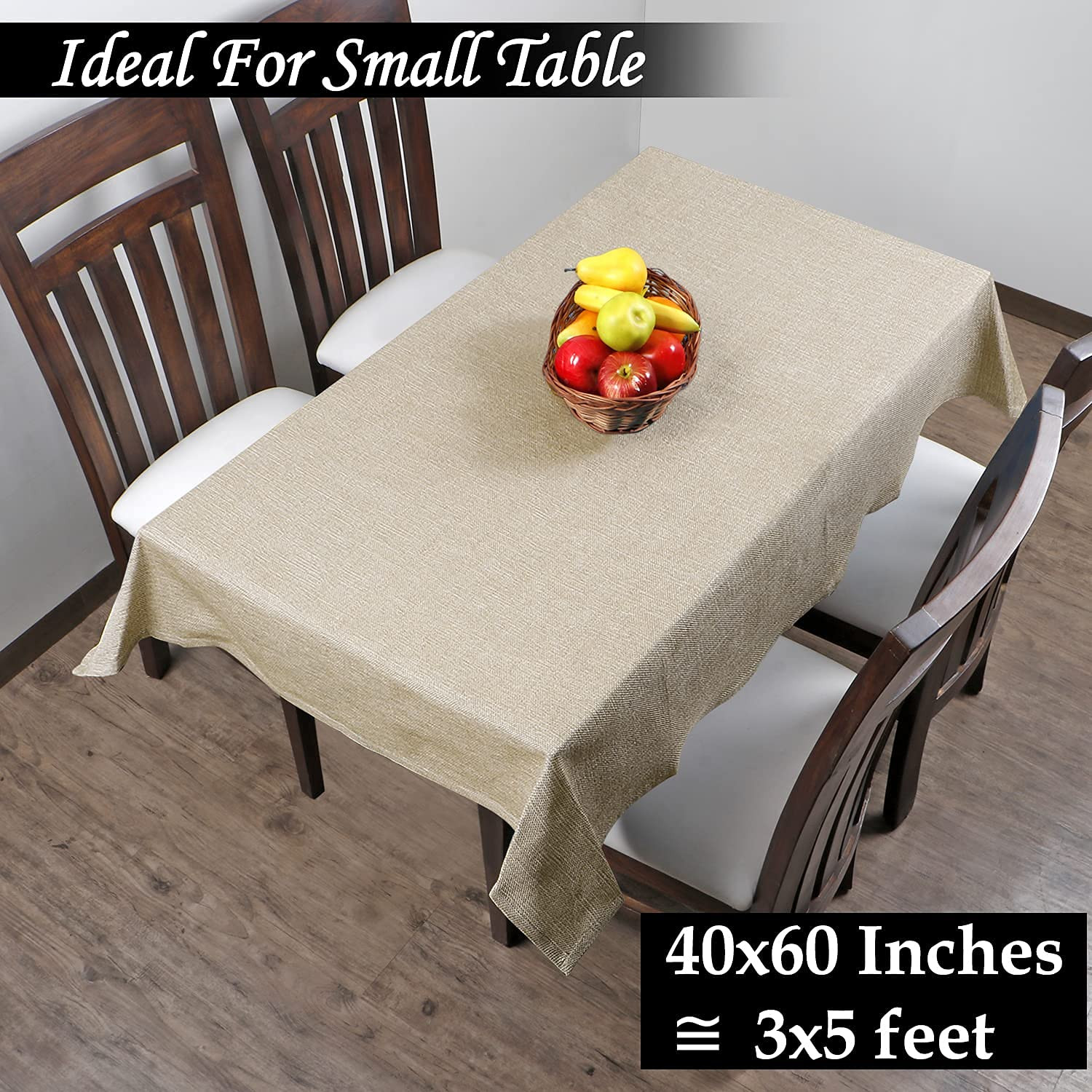 Kuber Industries Jute Center Table Cover, 40