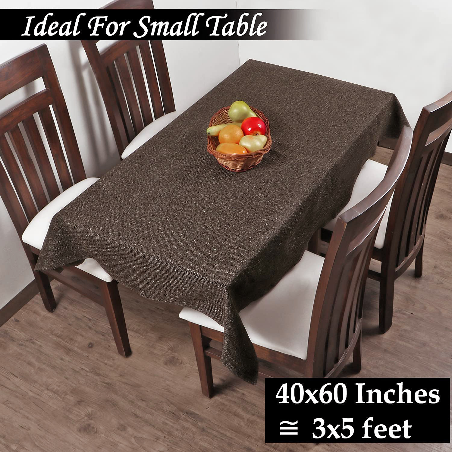 Kuber Industries Jute Center Table Cover, 40