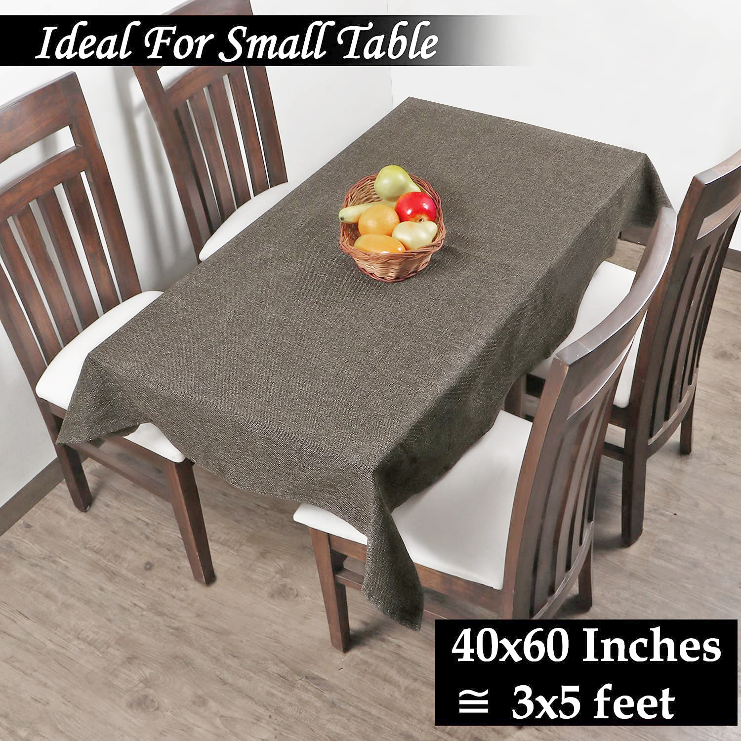 Kuber Industries Jute Center Table Cover, 40