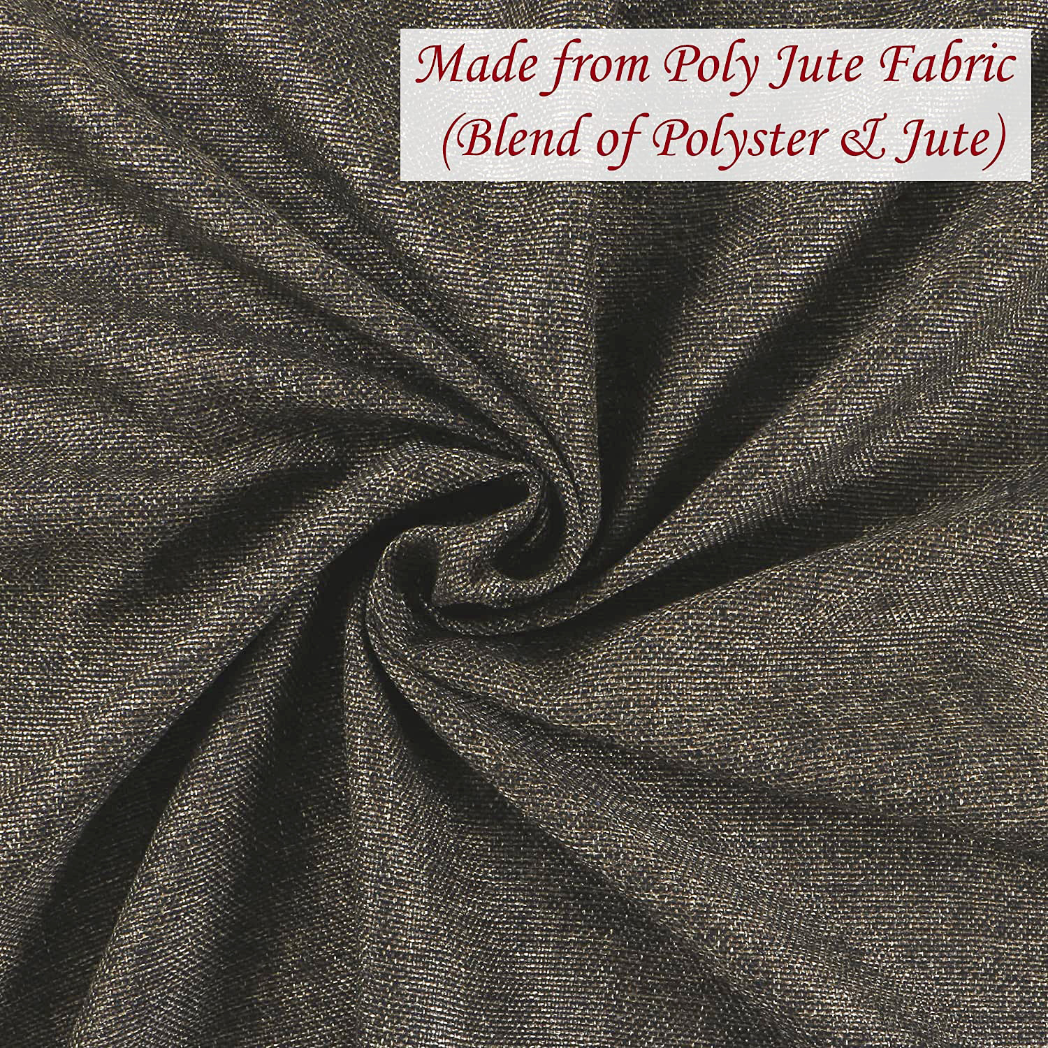 Kuber Industries Jute Center Table Cover, 40
