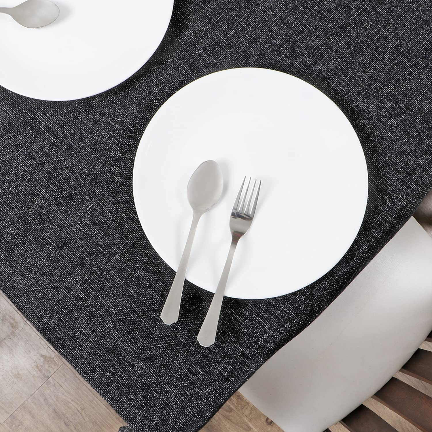 Kuber Industries Jute Dining Table Cover,60