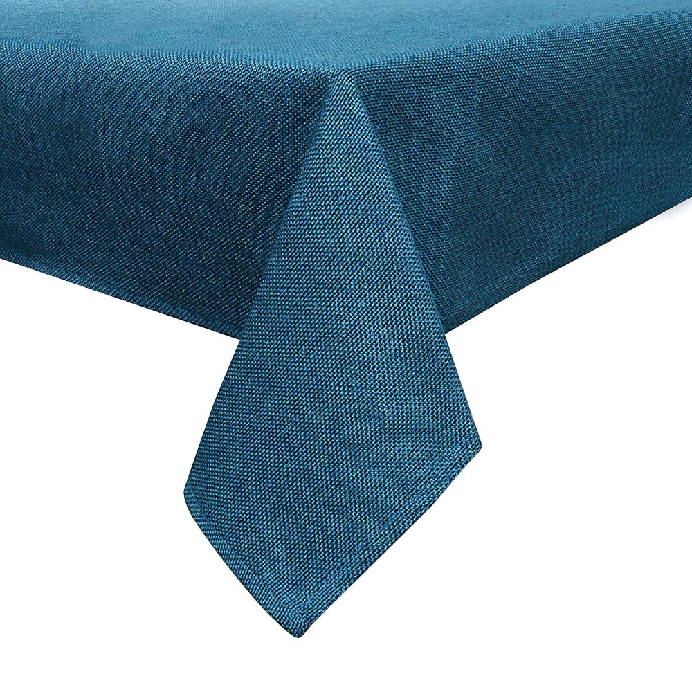 Kuber Industries Jute Dining Table Cover,60&quot;X90&quot; (Green)