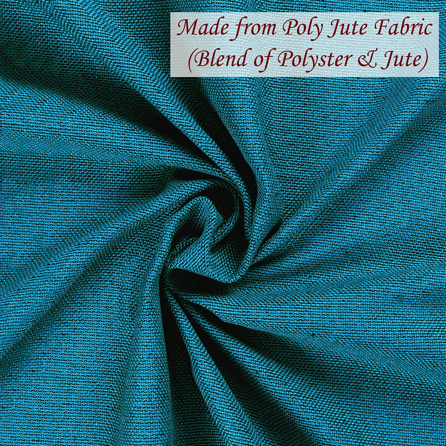 Kuber Industries Jute Dining Table Cover,60