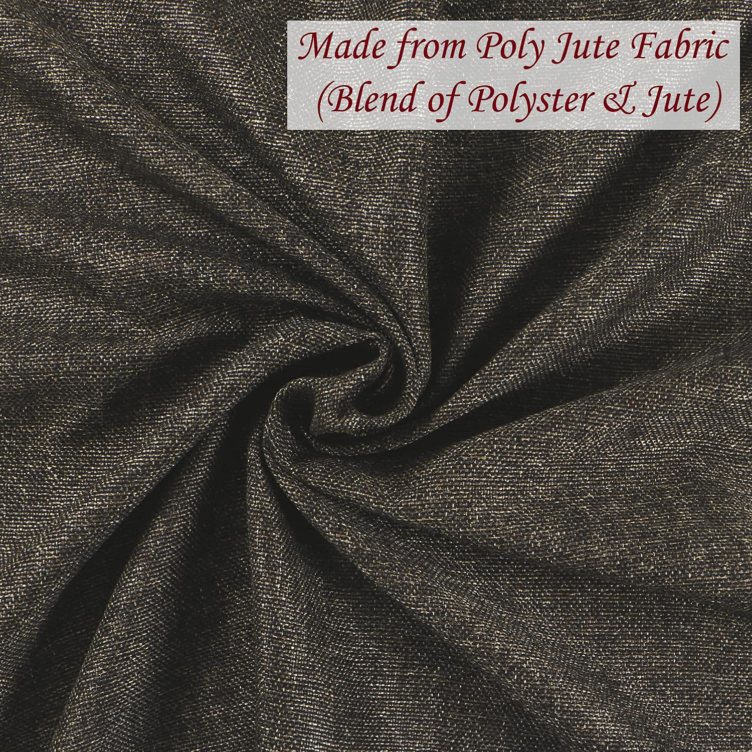 Kuber Industries Jute Dining Table Cover,60