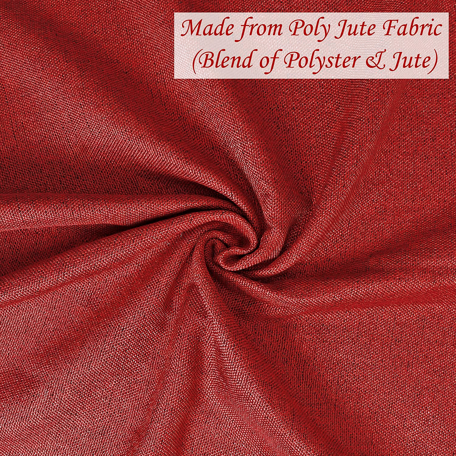 Kuber Industries Jute Dining Table Cover,60