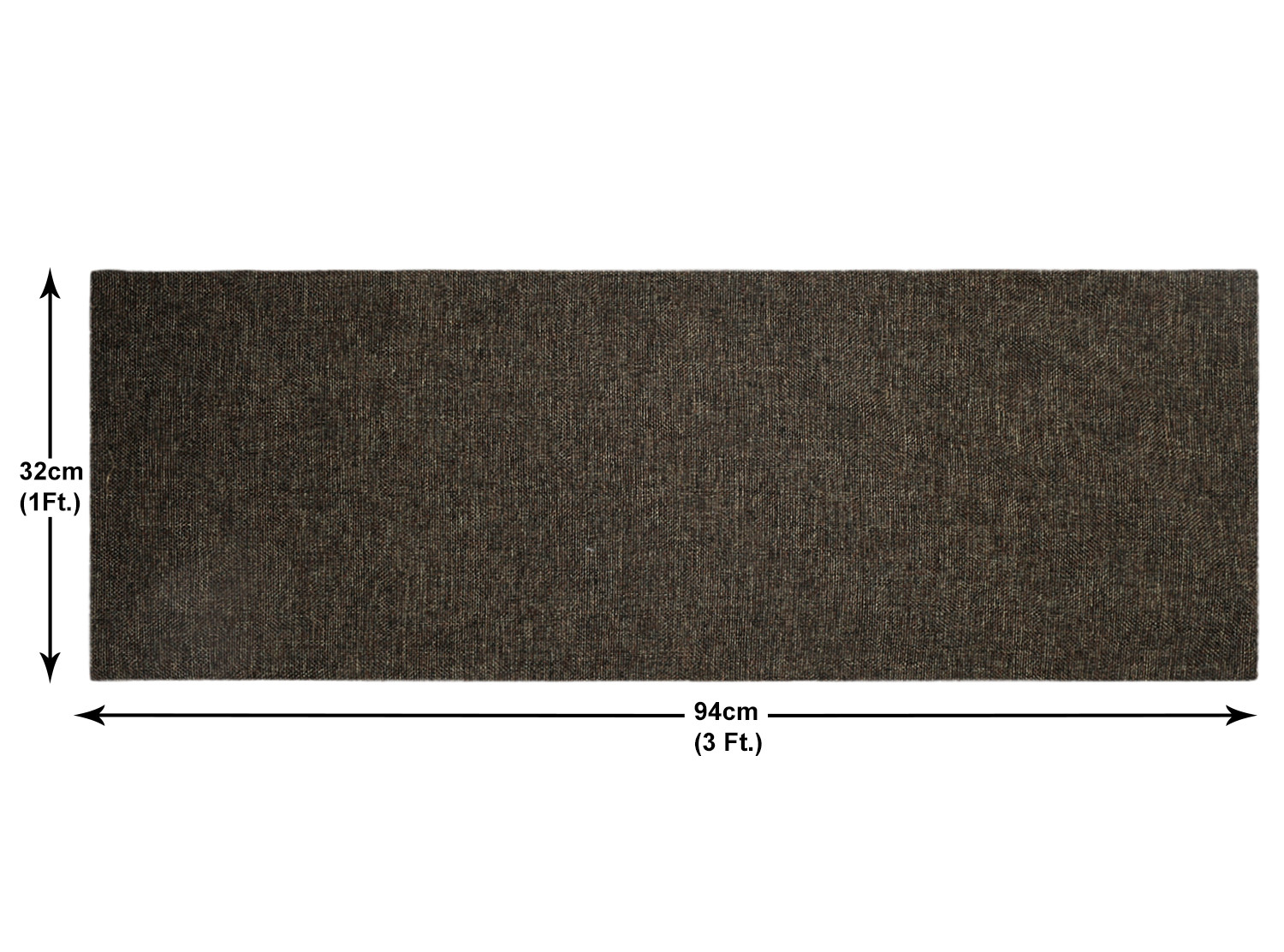 Kuber Industries Jute Dining Table Runner For Home Décor 72