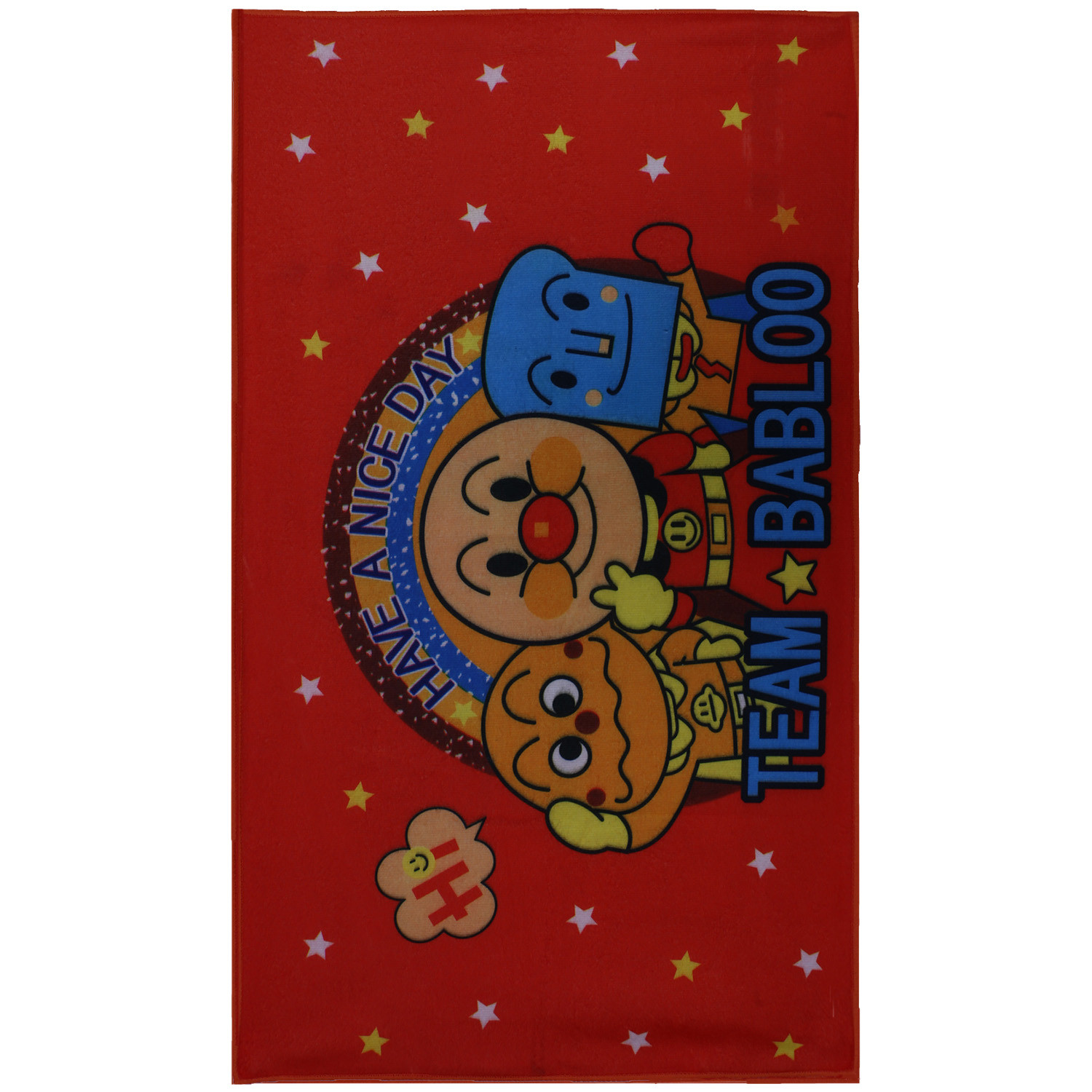 Kuber Industries Kids Bath Towel|Soft Cotton Newborn Baby,Toddlers Bathing Cloth|Super Soft Princess,Team Babloo & Car Print Towel for Infants,Pack of 3 (Multicolor)