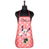 Kitchen Apron | Apron for Housewife | Disney Minnie Print | Apron for Restaurant | Waterproof Apron | Kitchen Dress for Women | Chef Apron | Cooking Apron for Men | Red