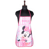 Kitchen Apron | Apron for Housewife | Disney Minnie Print | Waterproof Apron | Apron for Restaurant | Kitchen Dress for Women | Chef Apron | Cooking Apron for Men | Pink