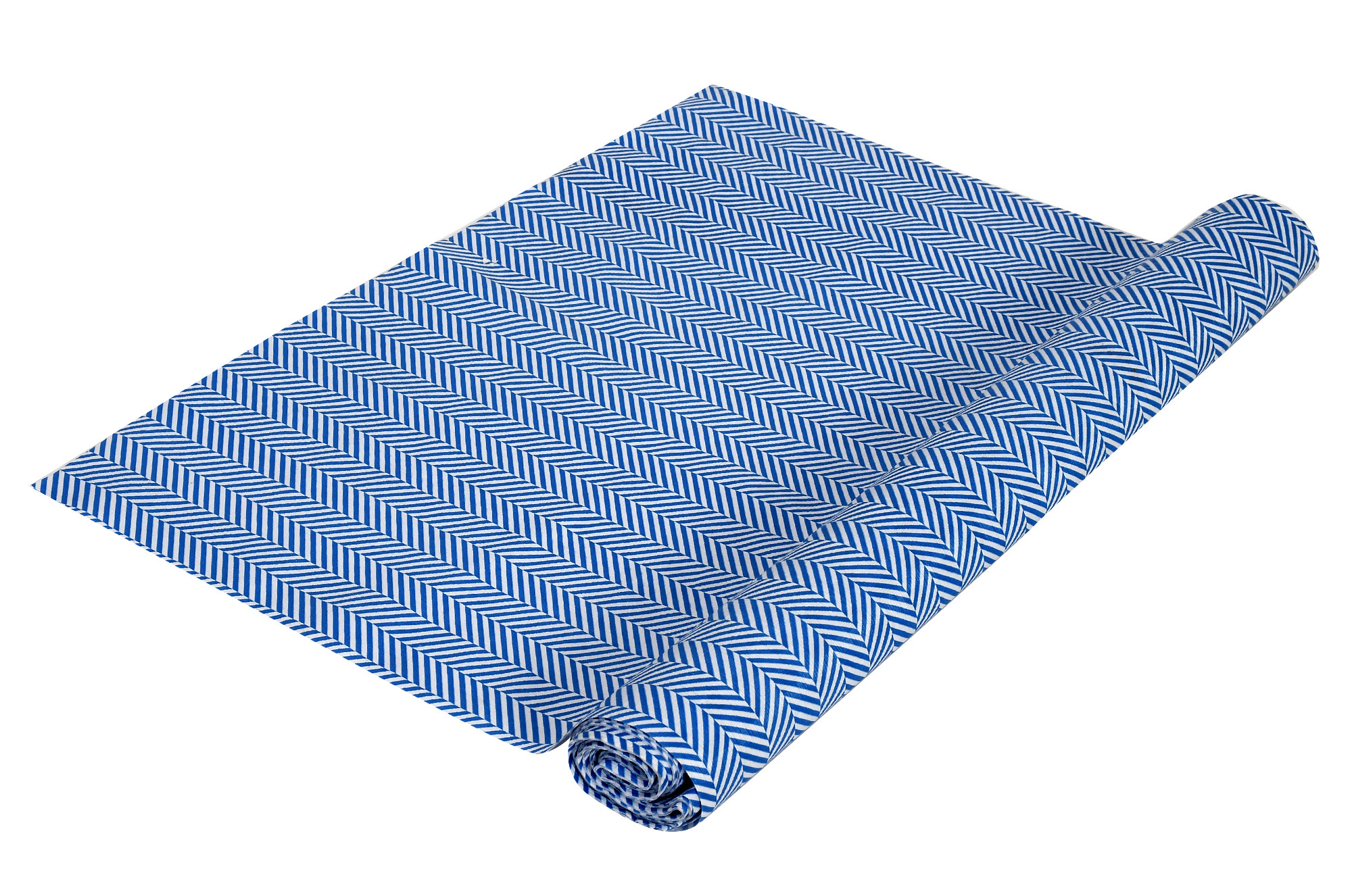 Kuber Industries Laheriya Print PVC Wardrobe Kitchen Drawer Cupboard Cabinet Shelf Mat, Shelf Liner 5 Mtr (Blue)