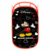 Laundry Basket | Disney Mickey Net Foldable Laundry | Nylon Storage Basket with Handle | Basket for Home | Toy Storage | 30 LTR | Black