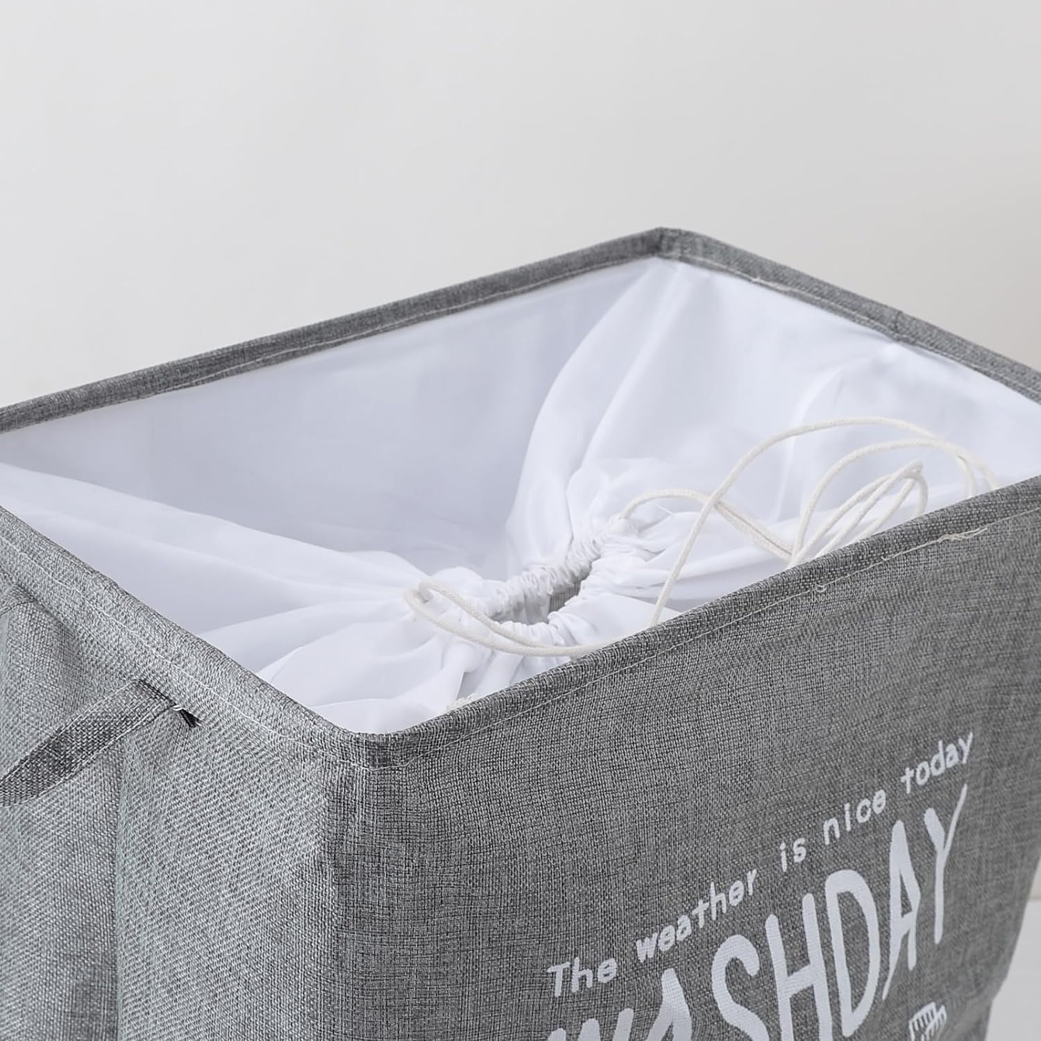 Kuber Industries Laundry Basket For Clothes|Foldable Laundry Hamper|Basket For Toys, Dirty clothes, Storage 