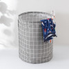 Kuber Industries Laundry Basket For Clothes|Foldable Laundry Hamper|Basket For Toys, Dirty clothes, Storage &quot;45 LTR&quot; (Grey)