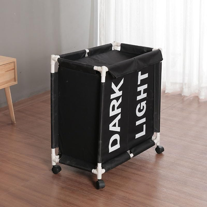 Kuber Industries Laundry Basket For Clothes|Foldable Laundry Hamper|Basket For Toys, Dirty clothes, Storage 
