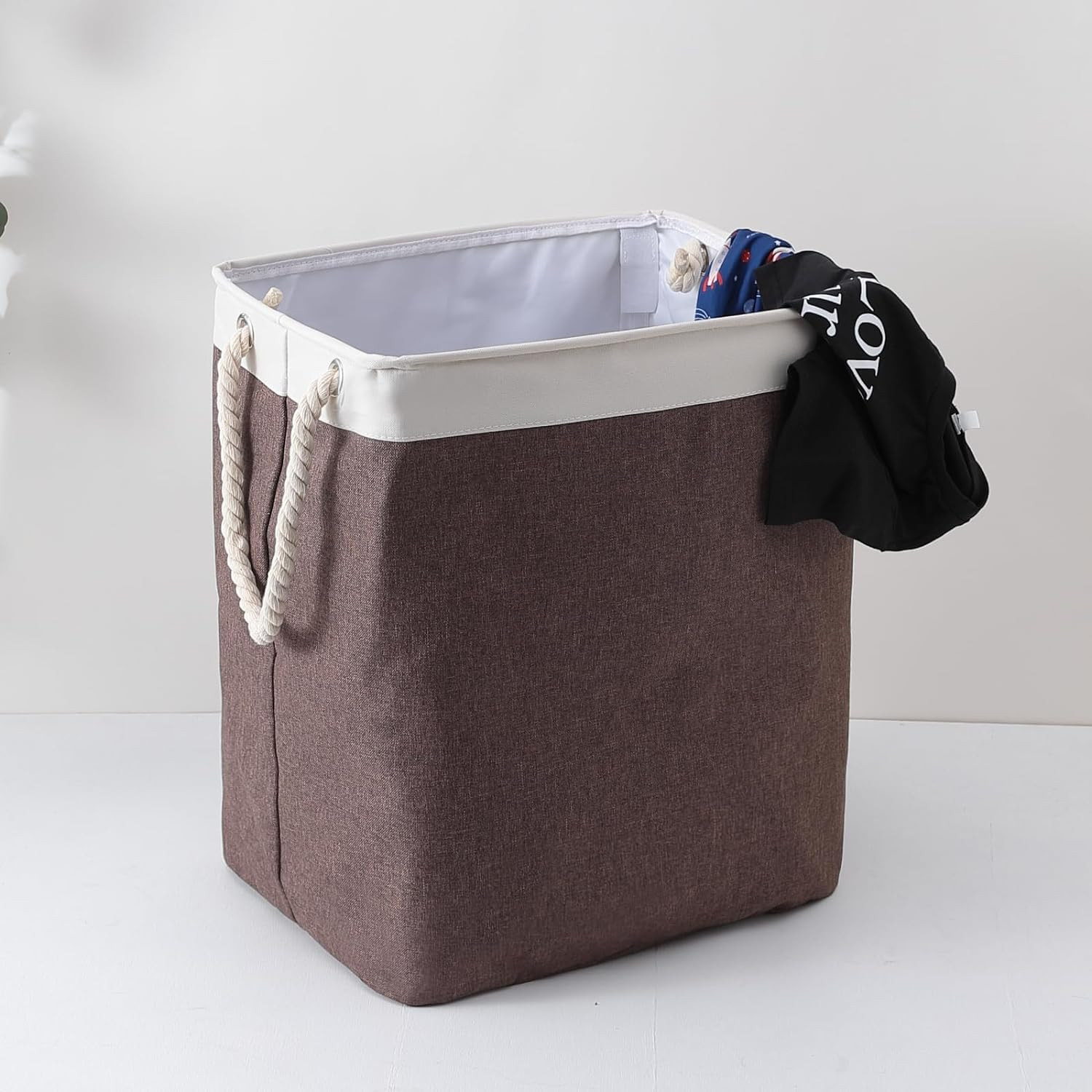 Kuber Industries Laundry Basket For Clothes|Foldable Laundry Hamper|Basket For Toys, Dirty clothes, Storage 