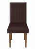 Kuber Industries Leaf Printed Elastic Stretchable Polyster Chair Cover For Home, Office, Hotels, Wedding Banquet (Brown)