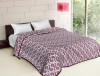 Kuber Industries Lightweight Carry Design Cotton Reversible Double Bed Dohar|AC Blanket For Home &amp; Travelling (Pink)