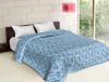 Kuber Industries Lightweight Floral Design Cotton Reversible Double Bed Dohar|AC Blanket For Home &amp; Travelling (Light Green)