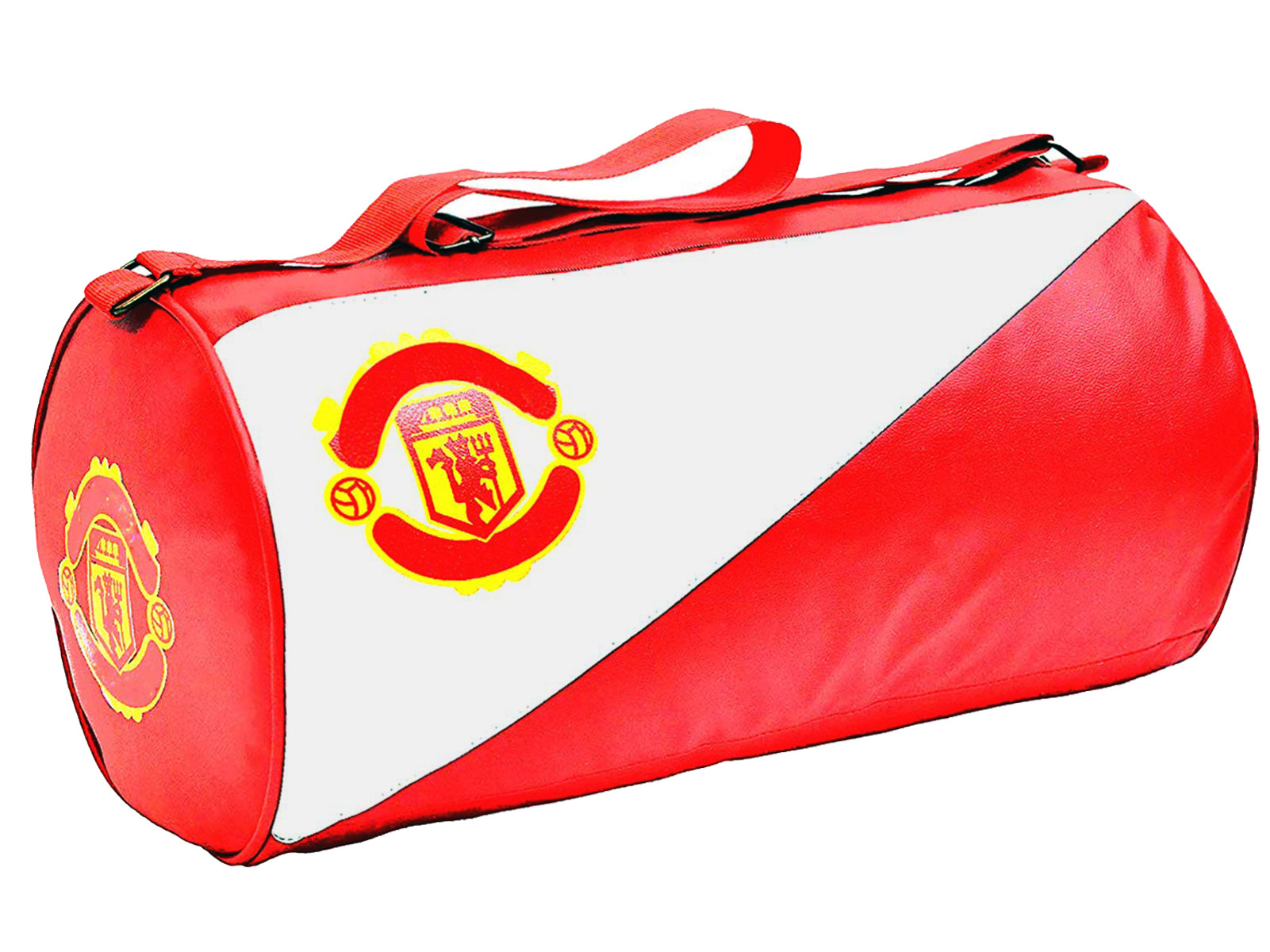 Kuber Industries Lightweight Sports Gym Bag, Travel Duffel Bag for Men And Women (Red)