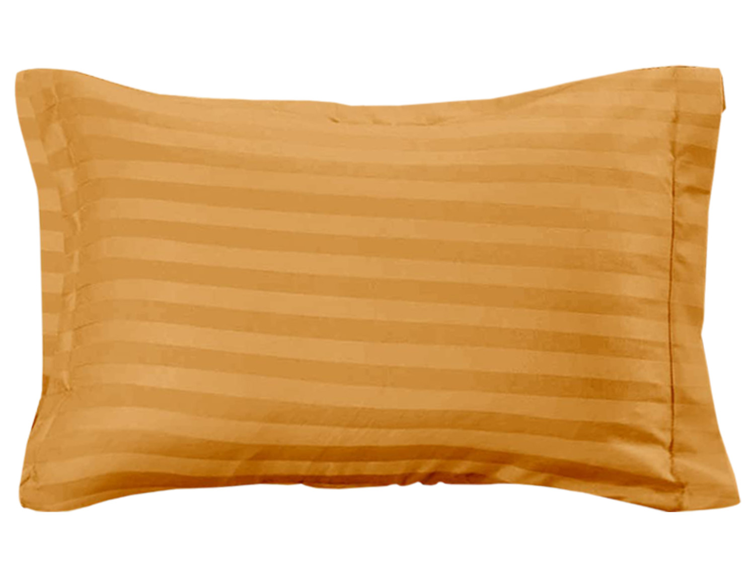 Kuber Industries Lining Design Breathable & Soft Cotton Pillow Cover/Protector/Case- 18x28 Inch,(Coffee)-HS43KUBMART26761