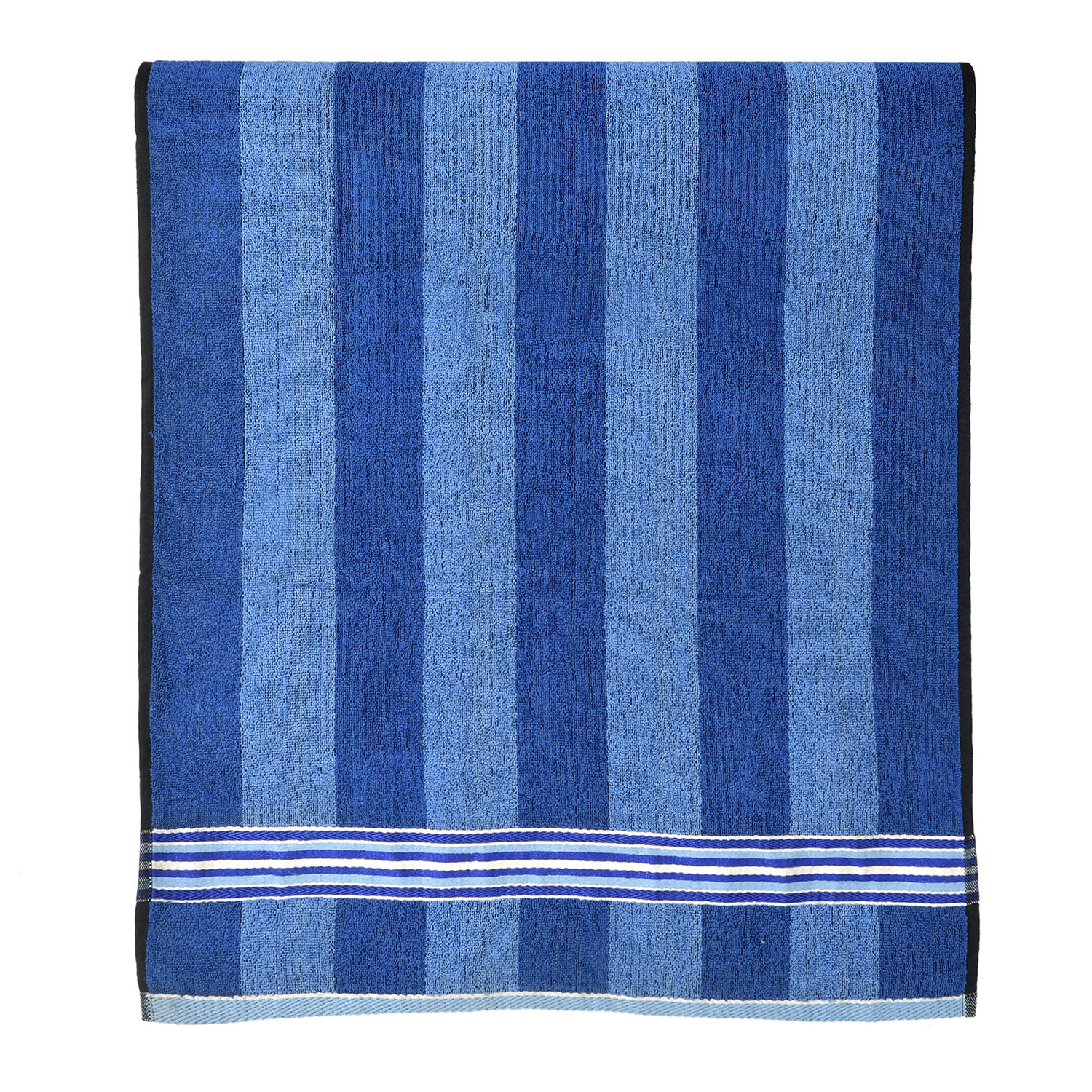 Kuber Industries Lining Design Soft Cotton Bath Towel, 30