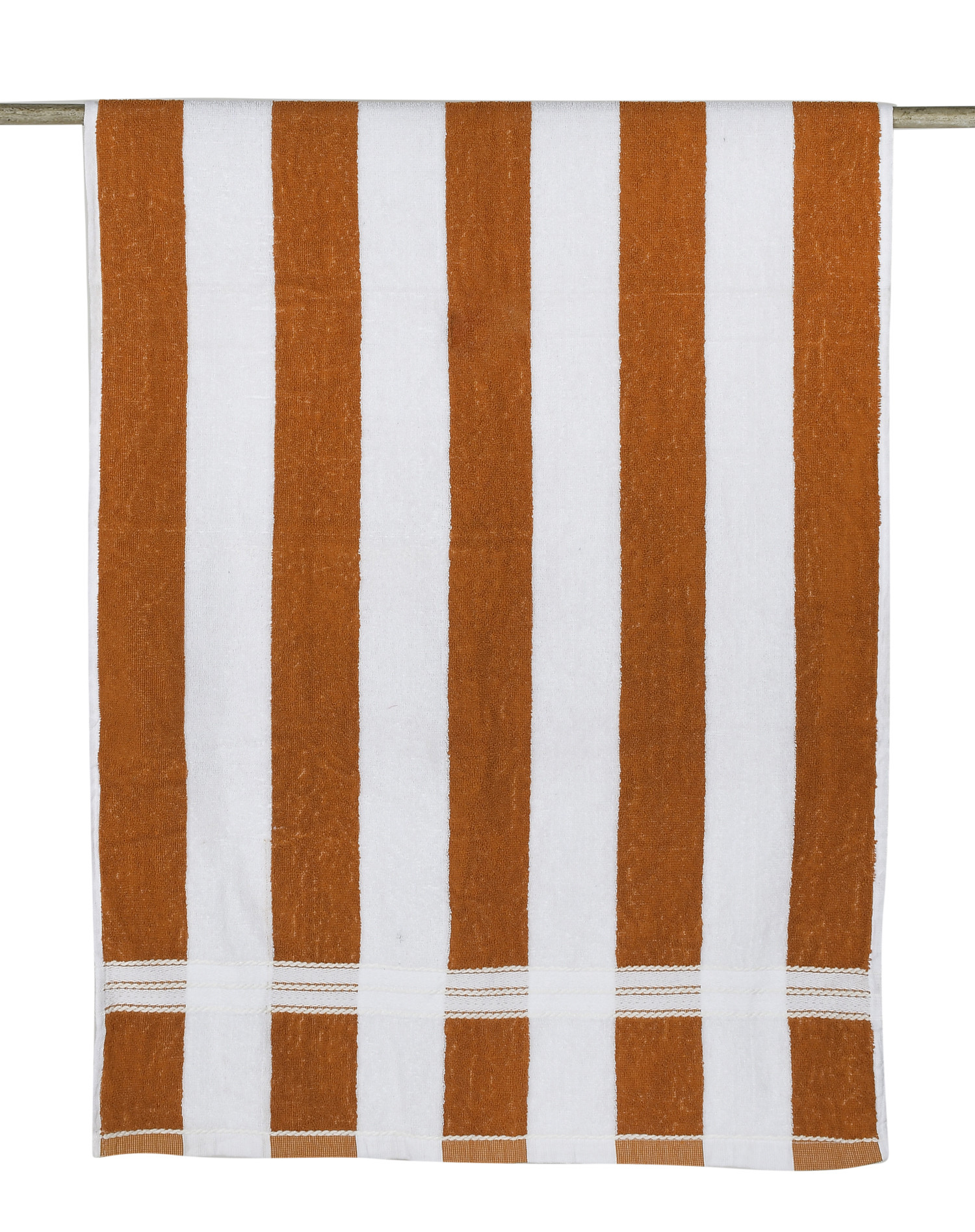 Kuber Industries Lining Design Soft Cotton Bath Towel, 30