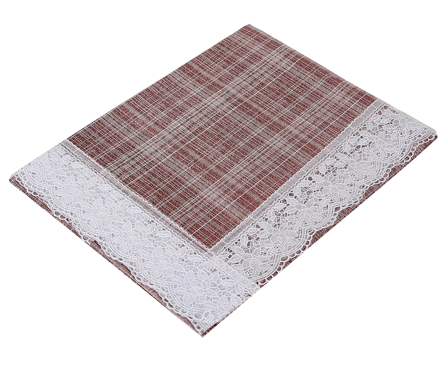 Kuber Industries Lining Printed PVC 6 Seater Dinning Table Cover 60