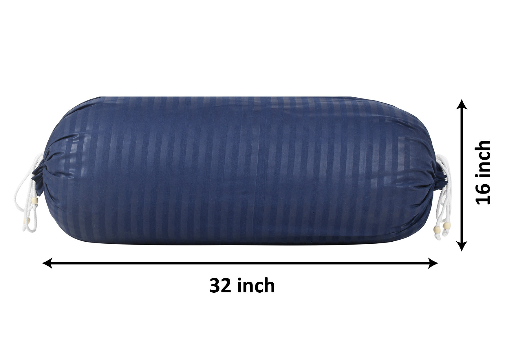 Kuber Industries Linning Design Cotton Bolster Cover- 16