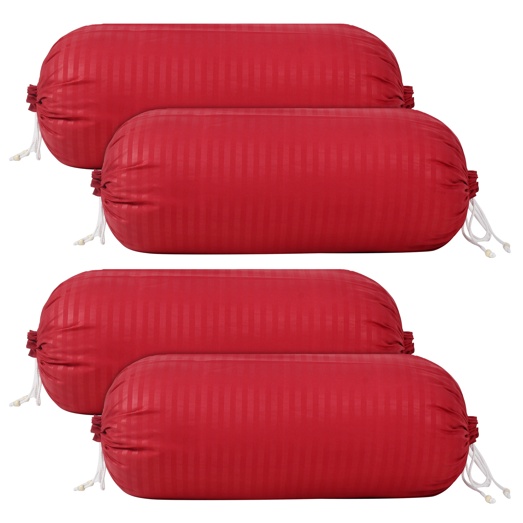 Kuber Industries Linning Design Cotton Bolster Cover-16