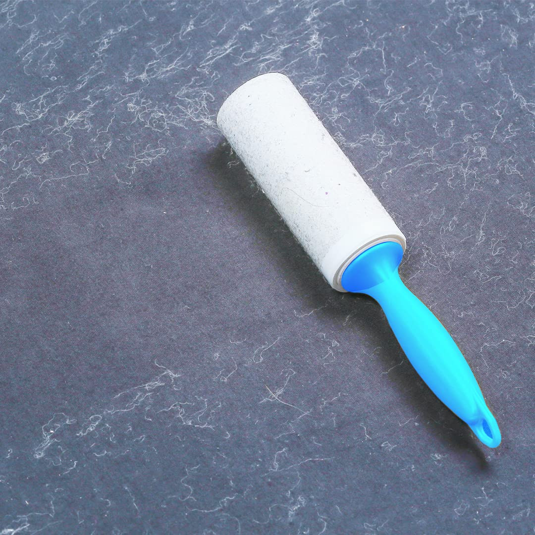 Kuber Industries Lint Remover | Super Sticky Lint Roller | Easy | Lint Roller for Clothes | Lint Roller for Pet Hair | 60 Sheets (Pack of 4 Replacement Rolls)