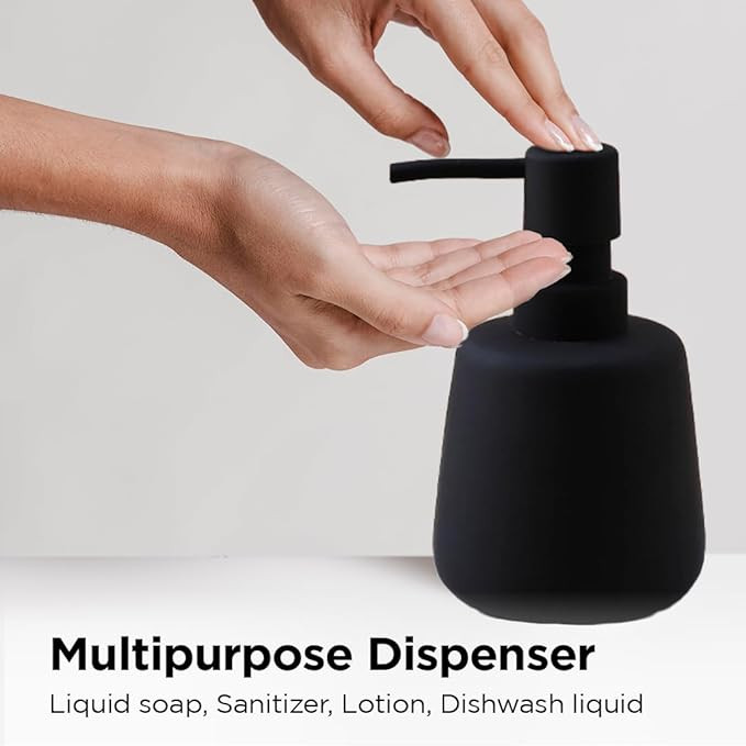 Kuber Industries Liquid Soap Dispenser | Handwash Soap Dispenser | Soap Dispenser for Wash Basin | Shampoo Dispenser Bottle | Bathroom Dispenser Bottle | JY00159GN | 260 ml | Green