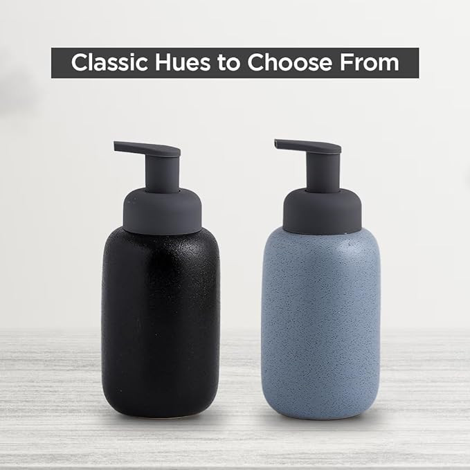 Kuber Industries Liquid Soap Dispenser | Handwash Soap Dispenser | Soap Dispenser for Wash Basin | Shampoo Dispenser Bottle | Bathroom Dispenser Bottle | JY00011 | 400 ml | Blue