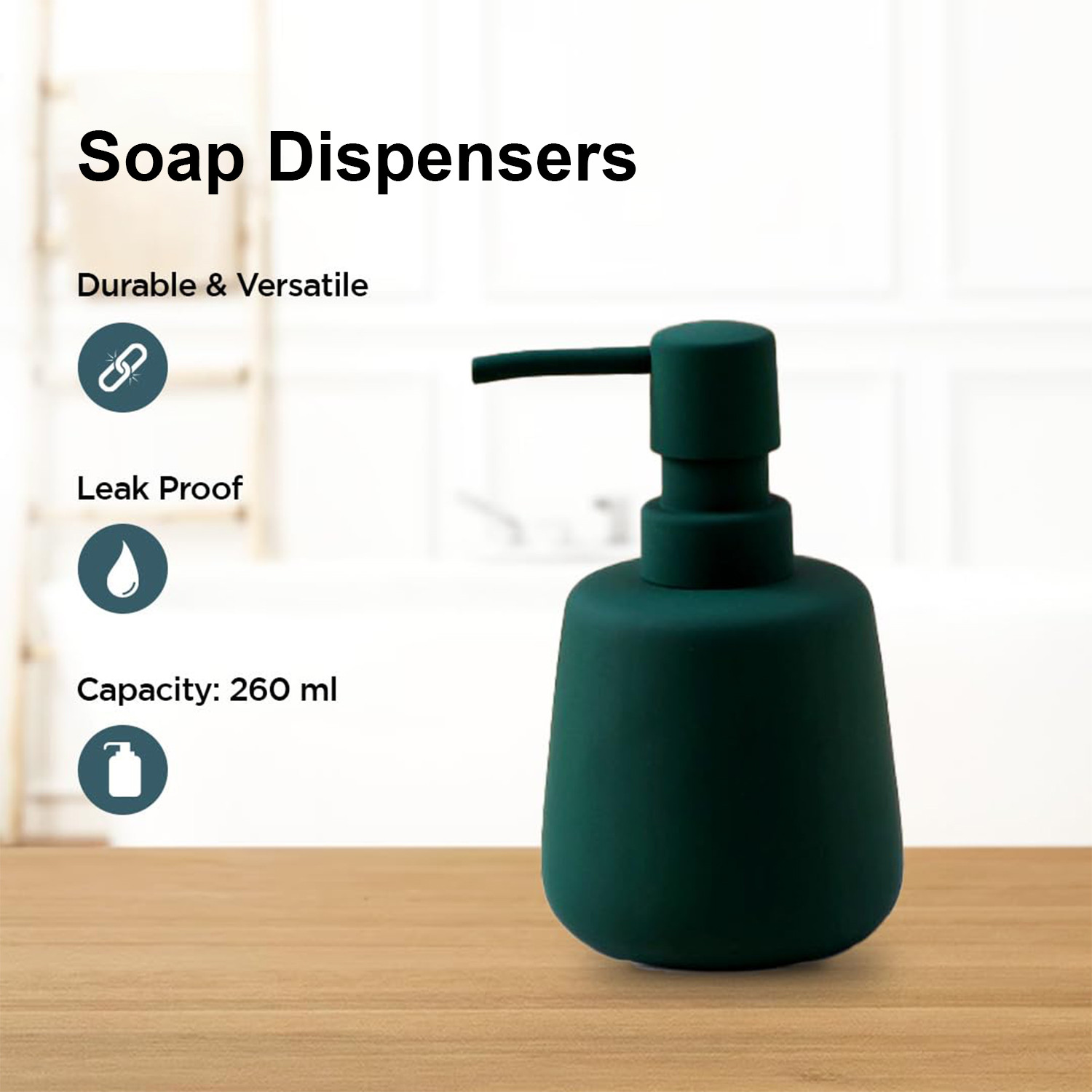 Kuber Industries Liquid Soap Dispenser | Handwash Soap Dispenser | Soap Dispenser for Wash Basin | Shampoo Dispenser Bottle | Bathroom Dispenser Bottle | 3 Piece | 260 ml | JY00159PK | Pink