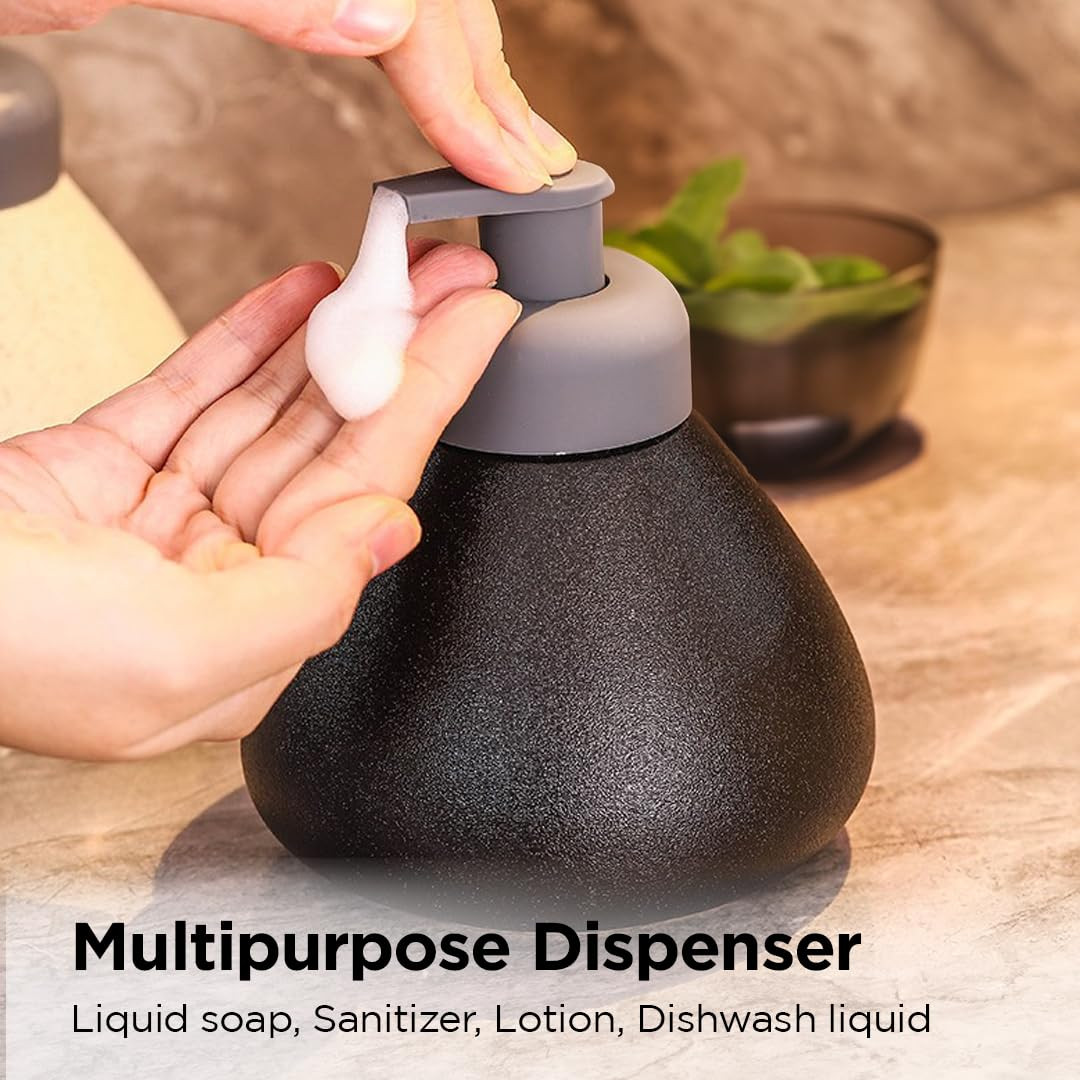 Kuber Industries Liquid Soap Dispenser | Handwash Soap Dispenser | Soap Dispenser for Wash Basin | Shampoo Dispenser Bottle | Bathroom Dispenser Bottle | 3 Piece | 360 ml | JY00018 | Blue
