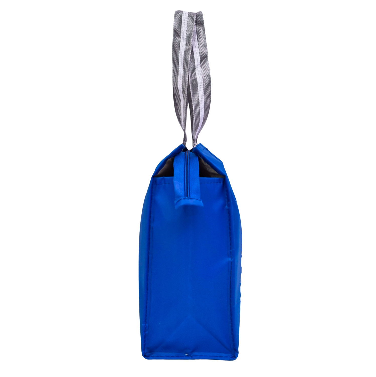 Kuber Industries Lunch Bag | Parachute Lunch Bag | Lunch Bag for Office | Lunch Bag for College | Lunch Bag for Adults | Zipper Lunch Bag with Handle | The Lunch Bag | Royal Blue