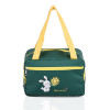 Lunch Bag | Thermal Insulated Lunch Bag | Lunch Bag for Office | Lunch Bag for Camping with Front Pocket | Waterproof Tiffin Cover with Handle | Summer Rabbit | Green