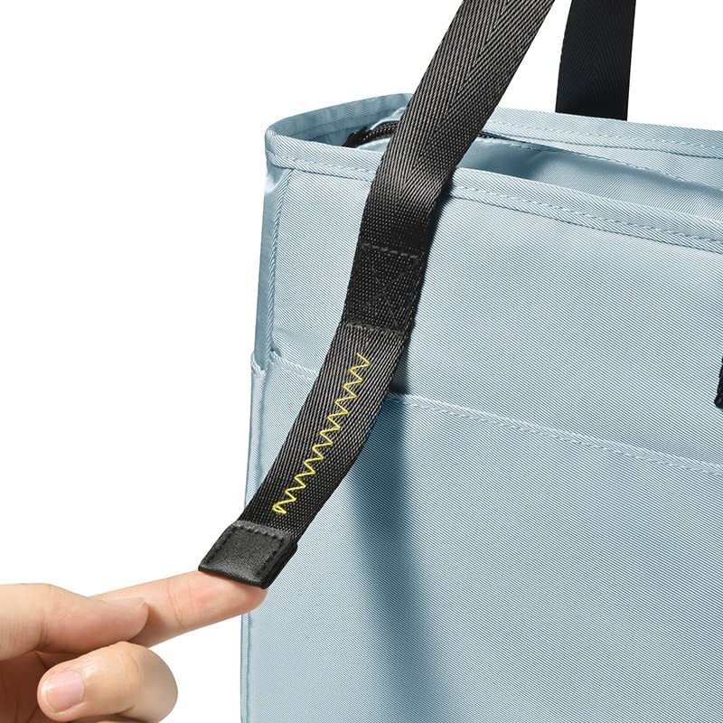 Kuber Industries Lunch Bag | Tiffin Storage Bag | Office Lunch Bag with Handle | Lunch Bag for Camping | Front Pocket Lunch Bag | Thermal Insulated Lunch Bag | RH253-NVY | Navy Blue