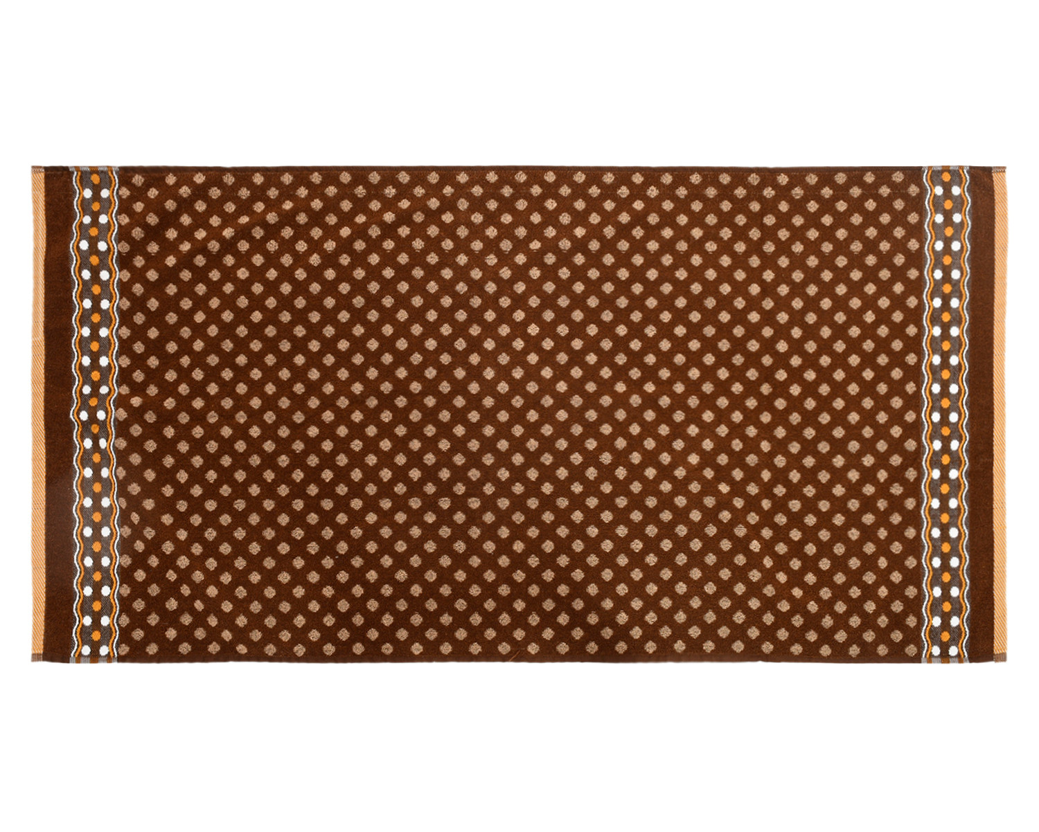 Kuber Industries Luxurious Dot Printed Soft Cotton Bath Towel Perfect for Daily Use, 30