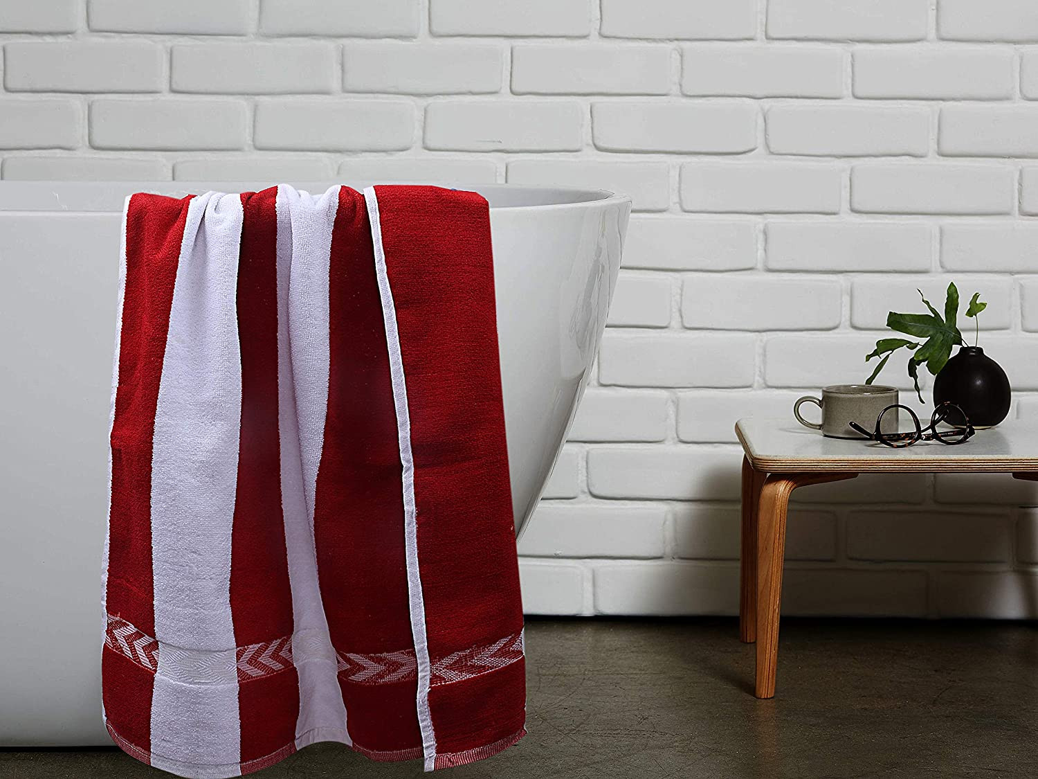 Kuber Industries Luxurious, Soft, 100% Cotton Towel, 24