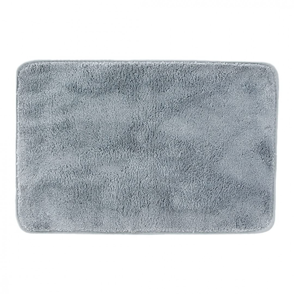 Kuber Industries Luxury Door Mat|Super Absorbent,Non-Slip &amp; Comfortable|Anti Skid Bathroom Mat|Multi-Utility Floor Mat for Living Room,Bedroom,Entrances &amp; Other Spaces|JL02|40 x 60 cm,Grey