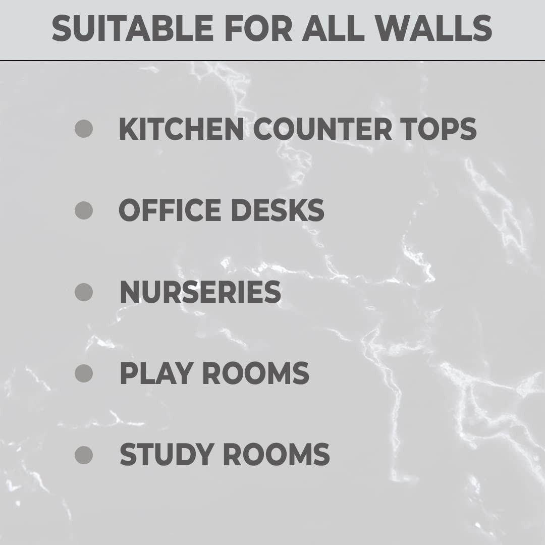 Kuber Industries Marble Design Wall Sticker for Walls | Marble Pattern | Easy to Peel, Stick & Remove DIY Wallpaper | Suitable on All Walls | Pack of 2 Rolls,60 cm x 300 cm