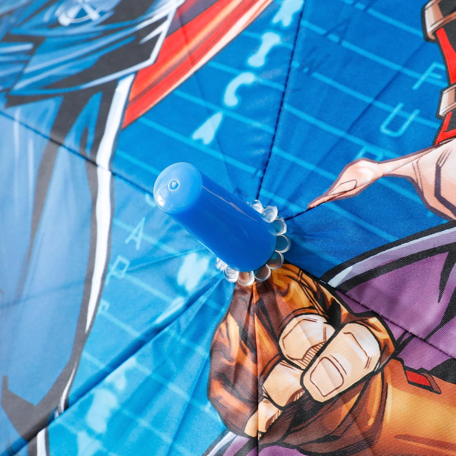 Kuber Industries Marvel Avangers Print Umbrella For Kids|Durable Umbrella For Rain (Multi)