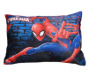 Marvel Spiderman Print Baby Pillow|Polyester Super soft Kids Pillow for Sleeping &amp; Travel,12 x 18 Inch,(Navy Blue)