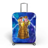 Kuber Industries Marvel The Infinity Gauntlet Luggage Cover|Polyester Travel Suitcase Cover|Washable|Stretchable Suitcase Protector|22-26 Inch|Medium (Sky Blue)
