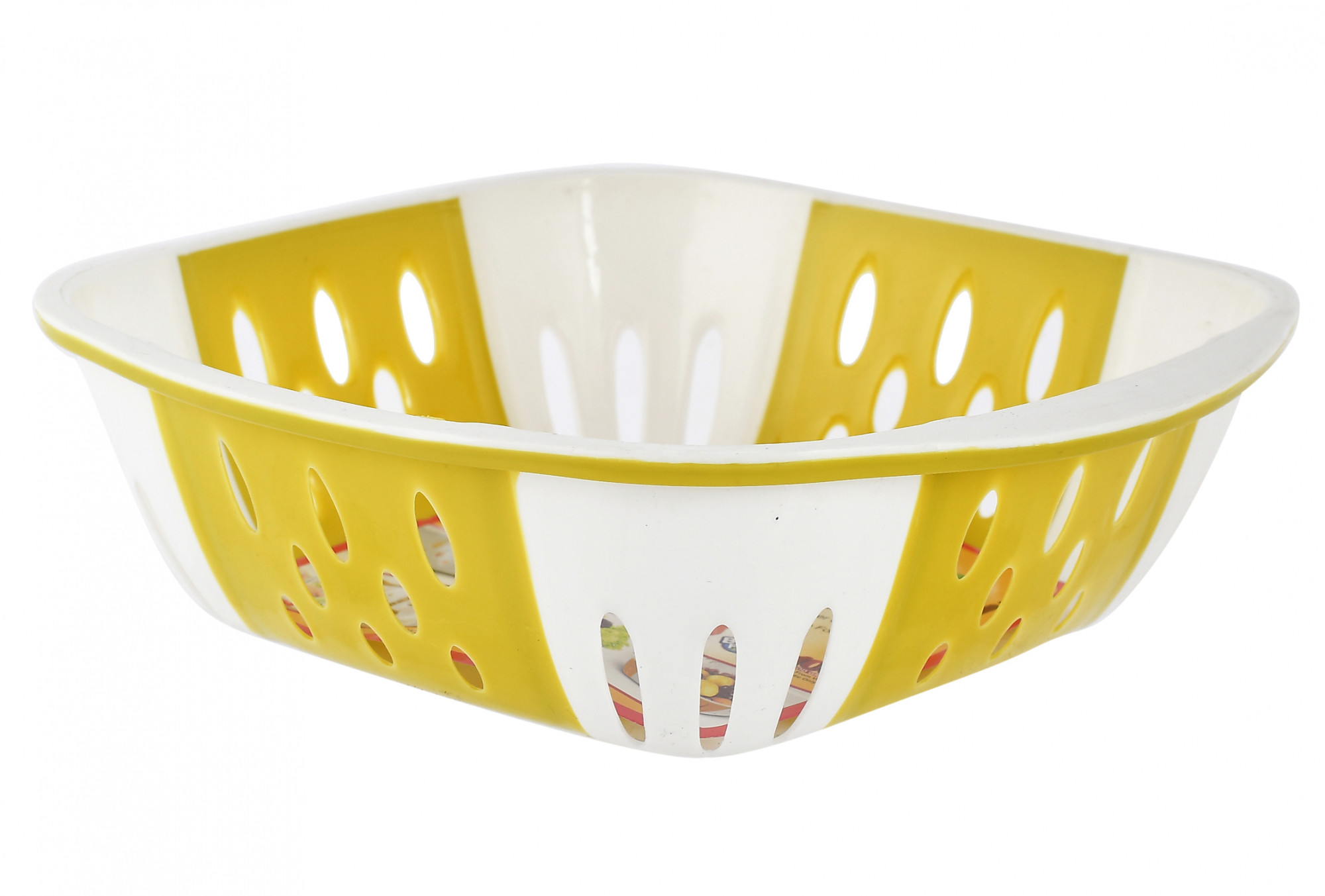 Kuber Industries Medium Plastic Fruit, vegetable Storage Basket (Green)-HS42KUBMART25287