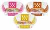 Kuber Industries Medium Plastic Fruit, vegetable Storage Basket-(Pink &amp; Brown &amp; Green)-HS42KUBMART25319